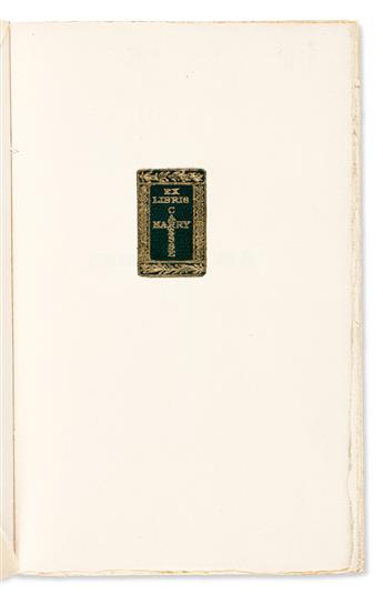 Crosby, Caresse (1892-1970) Crosses of Gold: A Book of Verse.